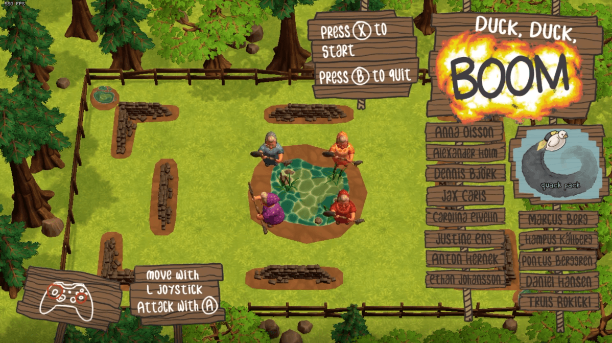 Duck, Duck, Boom! game artwork