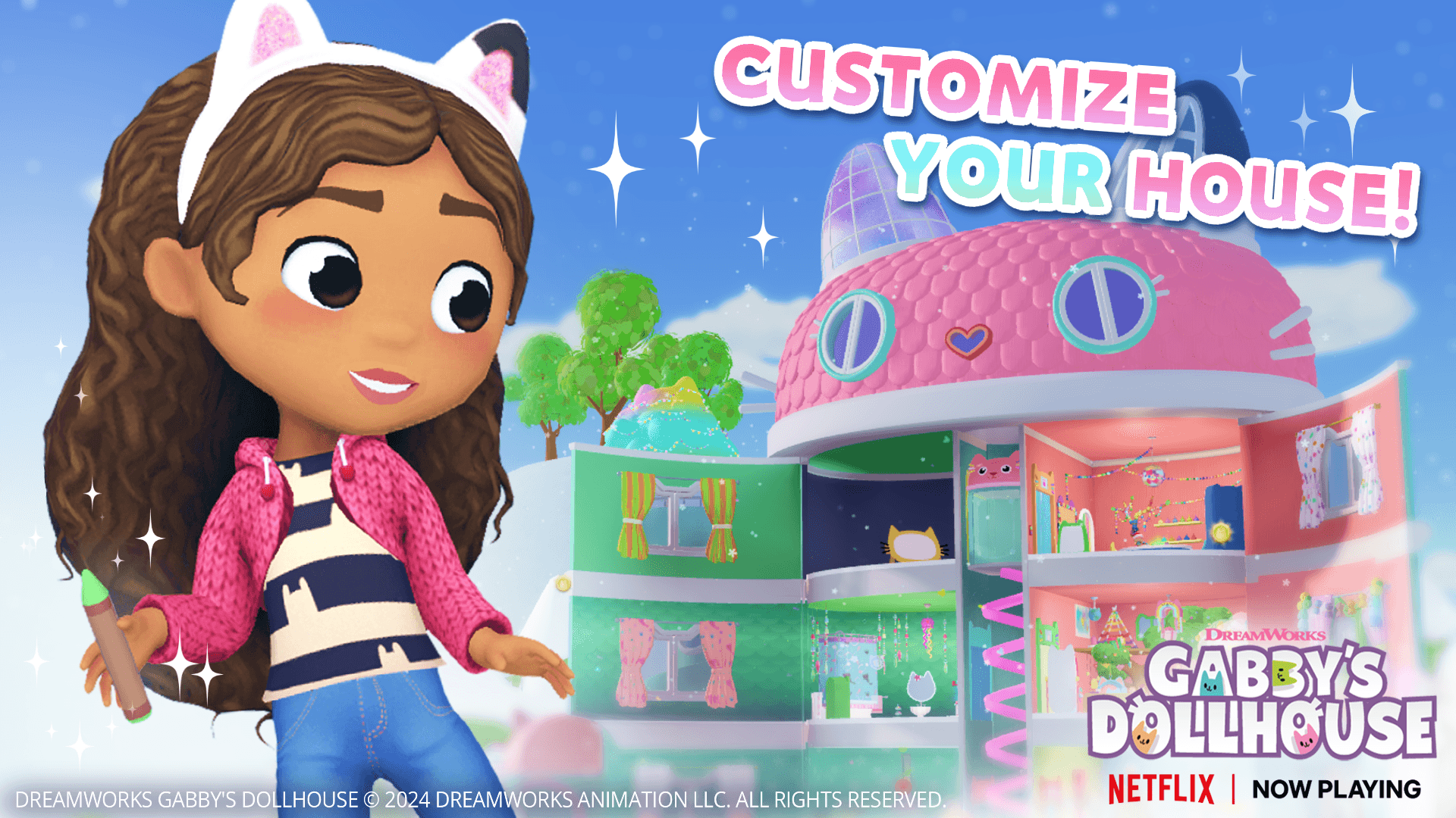 Gabby's Dollhouse game artwork